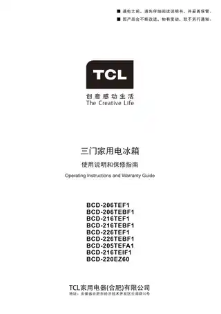 TCL BCD-220EZ60